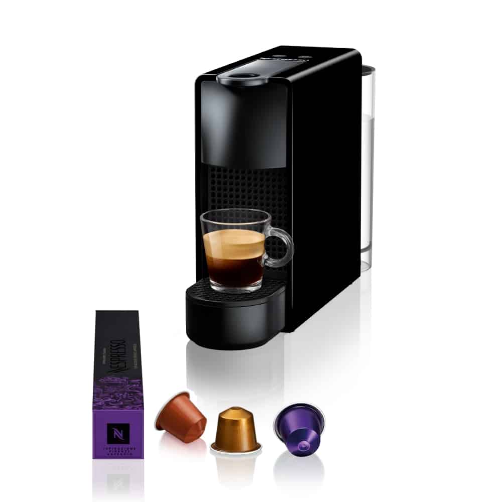 מכונת קפה NESPRESSO Essenza Mini בצבע שחור C30-IL-BK-NE