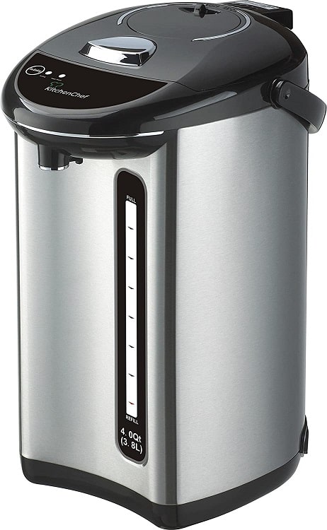 קומקום שבת 3.8 ליטר מפלדת אל חלד של חברת CookMaster