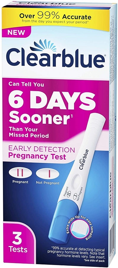 בדיקת הריון ביתית Clearblue Early Detection