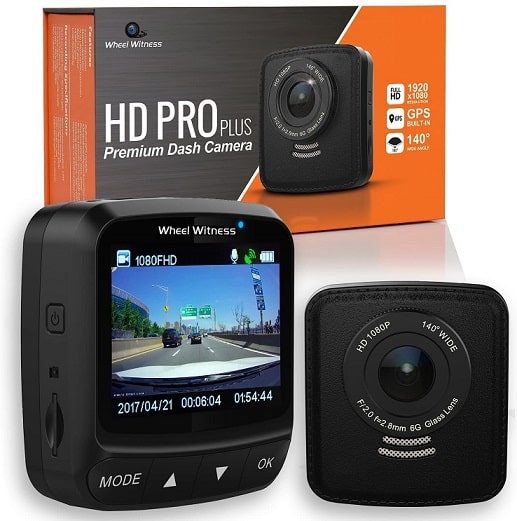 מצלמת דרך מקצועית של חברת Wheel Witness דגם HD Pro