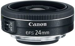 עדשה זולה של חברת Canon דגם EF-S 24mm