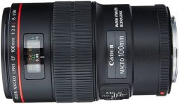עדשה למצלמה של חברת Canon דגם EF100mm