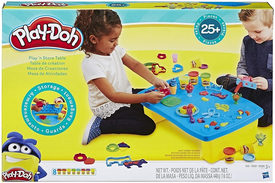 ערכת פליידו Play 'n Store Table