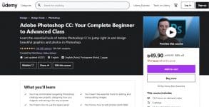 קורס פוטושופ מקיף לכל הרמות (Udemy)