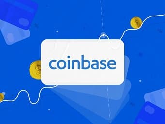 Coinbase לוגו