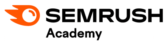 לוגו של SEMRUSH Academy