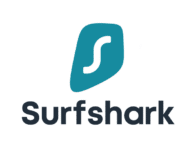 לוגו של Surfshark VPN