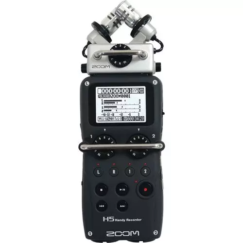 Zoom H5 Handy Recorder - המקליט הניידי הרב-תכליתי והמקצועי ביותר